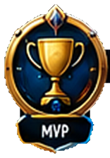 Emblema de tenis de mesa de CreaTuLiga