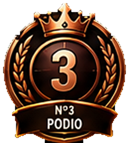 Podio de la liga
